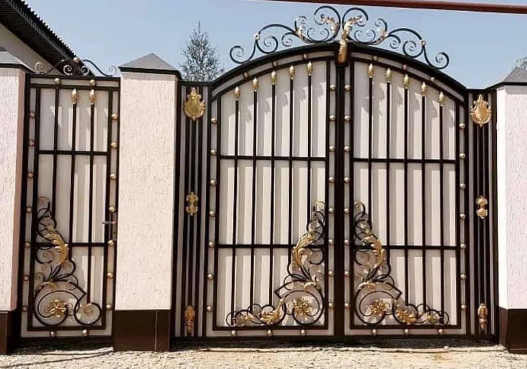 Ворота и перила под заказ — Ворота и заборы, Кованые изделия